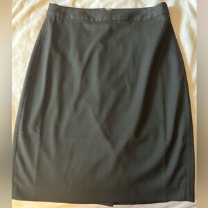 Banana Republic Elegant Black Pencil Skirt